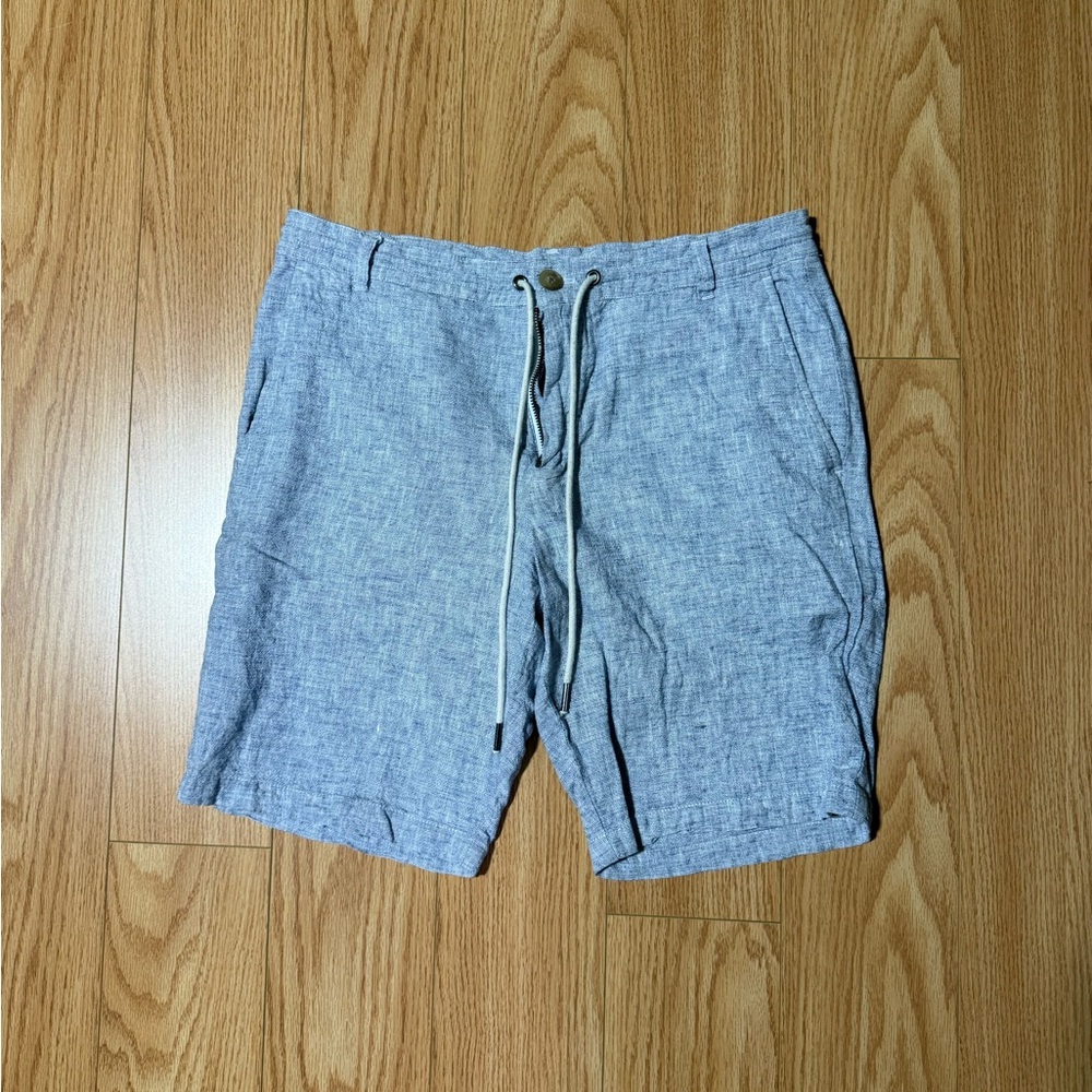 Calvin Klein Textured Blue Shorts